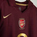 Camisa Arsenal I 2005/2006 - Nike - Vinho - Retrô