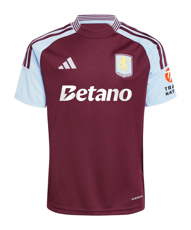 Camisa Aston Villa I 24/25 AdidasTorcedor Masculina - Vinho e Azul
