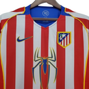 Camisa Atlético de Madrid I 2004/2005 Torcedor Nike Masculina - Retrô