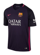 Camisa Barcelona II 2016/2017 Nike Torcedor - Roxo - Retrô