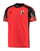 Camisa Bélgica I 2022 - Torcedor Adidas Masculina - Vermelha - Retrô