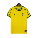 Camisa Seleção Brasileira I 1998 Nike - Retrô - Amarela