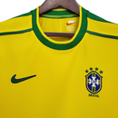 Camisa Seleção Brasileira I 1998 Nike - Retrô - Amarela