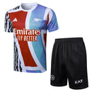 Conjunto Arsenal Treino 24/25 - Vermelho e Azul