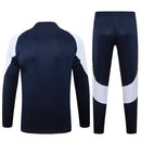 Conjunto Agasalho Treino Real Madrid 24/25 - Azul e Branco
