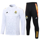 Conjunto Agasalho Treino Real Madrid 24/25 - Branco