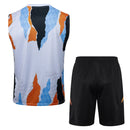 Conjunto Real Madrid Treino Regata 24/25 - Branco