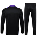 Conjunto Agasalho Treino Real Madrid 24/25 - Preto e Roxo
