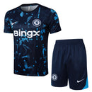 Conjunto Chelsea Treino 24/25 - Azul Escuro