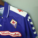 Camisa Fiorentina I 1998/1999 Retrô - Nintendo - Roxa