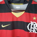 Camisa Flamengo I 2008/2009 Retrô - Vermelha e Preta