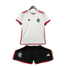 Kit Infantil Flamengo II 24/25 – Branco