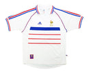 Camisa França II 1998 Adidas - Branca - Retrô