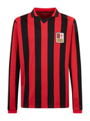 Camisa Milan Edição Especial 125 anos 24/25 - Manga Longa - Vermelha e Preta