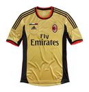 Camisa Milan III 2013/2014 Adidas Torcedor - Dourada - Retrô