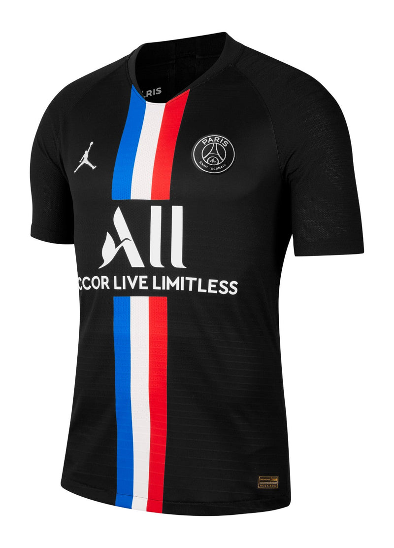 Camisa PSG IV 2019/2020 - Torcedor Jordan - Preta - Retrô