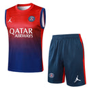 Conjunto PSG Treino Regata 24/25 - Vermelho e Azul