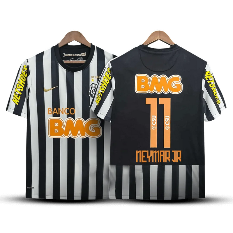 Camisa Santos II 2012/2013 Retrô - Listrada - NEYMAR JR 11