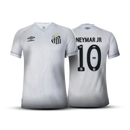 Camisa Santos I 25/26 Branca - NEYMAR JR 10