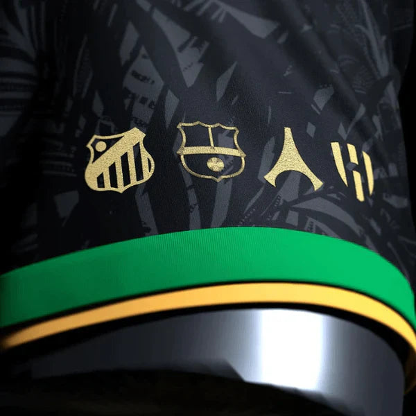 Camisa Neymar Jr 10 24/25 - The Prince - Preta Comma Football - Preta