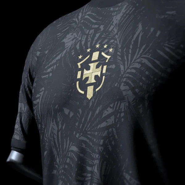 Camisa Neymar Jr 10 24/25 - The Prince - Preta Comma Football - Preta
