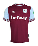 Camisa West Ham United I 24/25 - Torcedor Masculina - Azul
