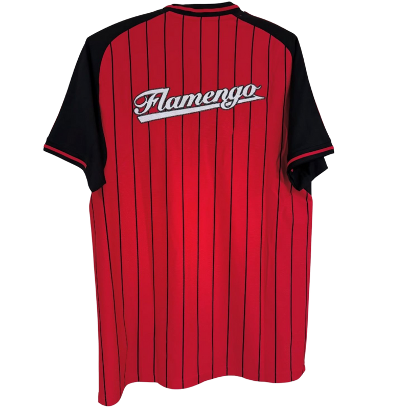 Camisa Flamengo US 2025 - Adidas - Vermelha e Preta