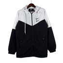 Corta Vento Nike - Preto e Branco - Double Swoosh