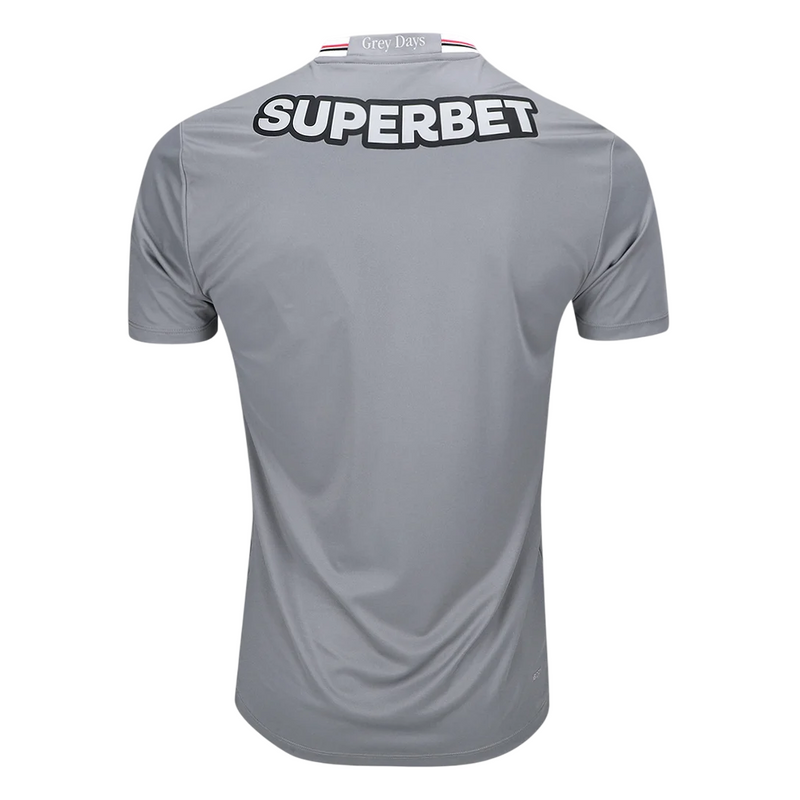 Camisa São Paulo Grey Day 25/26 - Cinza
