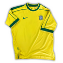 Camisa Seleção Brasileira I 1998 Nike - Retrô - Amarela