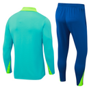 Conjunto Agasalho Treino Brasil 24/25 - Verde