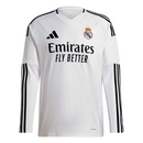 Camisa Real Madrid I Manga Longa 24/25 Torcedor Adidas - Branca
