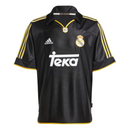 Camisa Real Madrid II 1999/2000 Adidas - Preta - Retrô