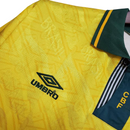 Camisa Seleção Brasileira I 1991/1993 - Retrô - Amarela