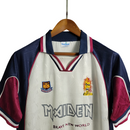 Camisa West Ham 1997 - Iron Maiden - Branca