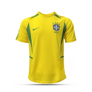 Camisa Seleção Brasileira I 2002 Nike - Retrô - Amarela