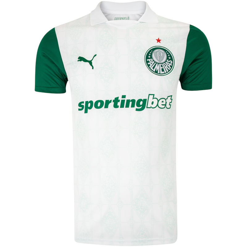 Camisa Palmeiras II 25/26 Torcedor Puma - Branca