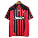 Camisa Milan I 2007/2008 Adidas Torcedor - Retrô