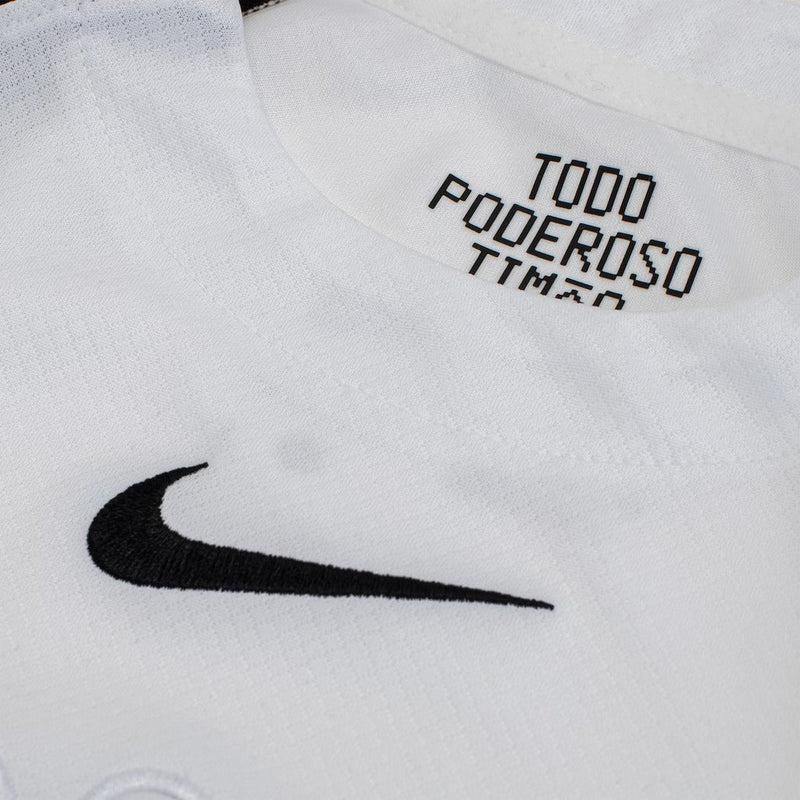 Camisa Corinthians Feminina I 25/26 - Torcedor - Branca