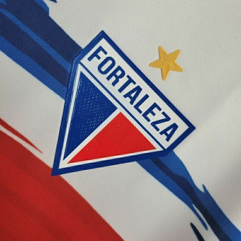 Camisa Fortaleza 24/25 - Torcedor Leão Masculina - Branca